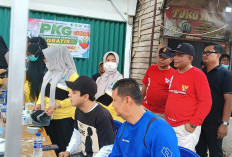 Naim Ajak Warga Jaga Kesehatan, Gelar Jalan Santai dan Cek Kesehatan Gratis