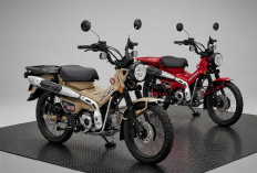 Honda CT125 Makin Ikonik dan Berkarakter Berkat Sentuhan Warna Baru Matte Fresco Brown