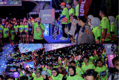Glow Night Run 5K CitraRaya Jambi Sukses Digelar, Jadi Ajang Seru-seruan Berhadiah Motor