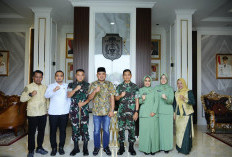 Safari Ramadhan, Danrem 042/Gapu Pererat Silaturahmi dengan Forkopimda di Rumah Dinas Bupati Tebo