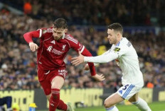 Sempat Unggul, Liverpool Ditahan Imbang 3-3 Leeds United 