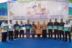 Kementerian ATR/BPN Berikan Santunan untuk Pegawai dalam Momen Bazar Ramadan 1447 H