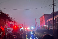 Empat Bedeng di Panca Karya Jambi Timur Terbakar Saat Magrib