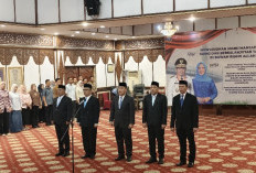 Gubernur Al Haris Lantik 5 Kepala OPD, Umar Kadisdik, Nasrul Perkim, Atma DP3AP2, Tanul Karo Adpim, Iwan Dirut