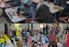 Ratusan Anak Ikuti Lomba Mewarnai di Museum Siginjei Jambi