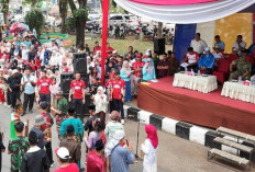 Lautan Manusia Padati Kota Bangko, 10 Ribu Pelajar Merangin Ikuti Pawai Kemerdekaan