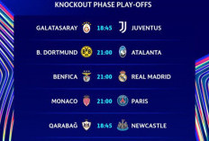 Babak Playoff Liga Champions: Madrid vs Benfica, AS Monaco vs PSG, Berikut Jadwalnya