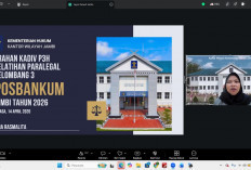 Penguatan Posbankum Desa/Kelurahan, Kanwil Kemenkum Jambi Gelar Pelatihan Paralegal Gelombang III