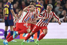 Atletico Madrid Bungkam Barcelona 2-0, Pau Cubarsi Diganjar Kartu Merah