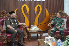 Sinergi TNI–Kejaksaan, Danrem 042/Gapu Silaturahmi ke Kejati Jambi