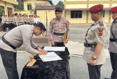 Kasat Reskrim dan Dua Kapolsek di Kerinci Berganti, Ini Pesan Kapolres Saat Sertijab