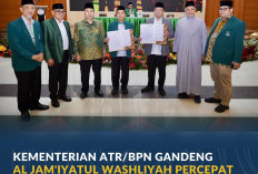 Kementerian ATR/BPN Gandeng Al Jam'iyatul Washliyah Percepat Sertipikasi Tanah Wakaf dan Aset Organisasi