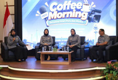 Bangun Kemitraan Strategis Penyebaran Informasi Publik, Kanwil Kemenkum Jambi Gelar Coffee Morning