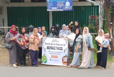 Rumah Quran Mehrunnisah Berbagi Ta'jil di Bulan Ramadan