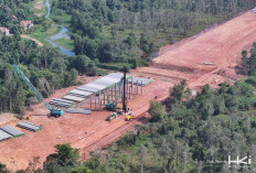 Pangkas Waktu Tempuh Betung–Jambi Jadi 30 Menit, HKI Akselerasi Proyek Tol Betung–Jambi Seksi 1B