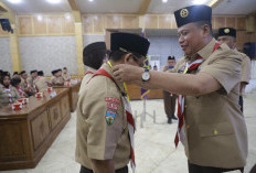 Wabup Katamso Tegaskan Peran Pramuka dalam Pembentukan Karakter Generasi Muda
