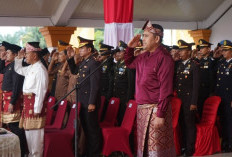 Bupati Merangin M. Syukur Pimpin Upacara HUT ke-81 RI dan Ajak Warga Jaga Keutuhan NKRI