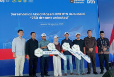 250 Keluarga Serentak Akad KPR Bersubsidi di Grand Citra Asri Pudak
