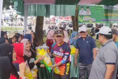 Pasar Sembako Murah di Arena CFD Merangin Jadi Buruan Utama Warga