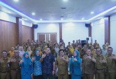 Bupati M. Syukur Buka Kegiatan STBM 5 Pilar dan Tegaskan Masalah Kesehatan Tanggung Jawab Bersama