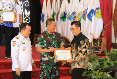 Danrem 042/Gapu Hadiri Penyerahan Penghargaan K3 tingkat Provinsi Jambi