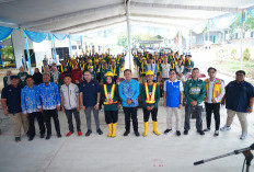 Semen Baturaja Dukung Sertifikasi 100 Tenaga Kerja Konstruksi di Lampung Selatan