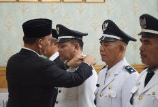 Bupati Hurmin Lantik Sejumlah PJ Kades