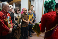 Bupati Dedy Putra jamu Makan Malam Kajari Bungo yang Baru di Rumah Dinas