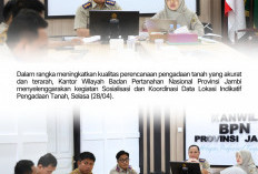 Rapat Persiapan Pembentukan Tim Gugus Tugas Reforma Agraria (GTRA) Provinsi Jambi