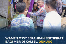 Wamen Ossy Serahkan Sertipikat bagi MBR di Kalsel, Dukung Penyediaan Rumah Layak Huni Lewat Legalitas Tanah