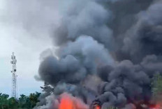 Breaking news.. Pasar Teluk Nilau Kebakaran