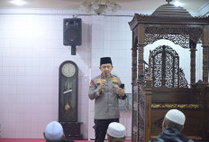 Subuh Keliling di Masjid Jami Ass’adah, Kapolda Jambi Ajak Masyarakat Jaga Kamtibmas