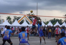 Final Sengit Dibawah Guyuran Hujan, Drama Lima Set, PDAM Raih Gelar Juara