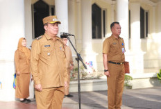 Wabup Katamso Pimpin Apel Rutin Pagi di Sekretariat Daerah