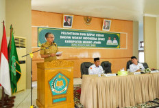 Wabup Muaro Jambi Hadiri Pelantikan Pengurus Perwakilan BWI Kabupaten Muaro Jambi Masa Bakti 2026–2028