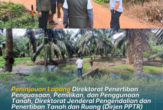 Pemutakhiran Basis Data Tanah Terindikasi Telantar, Kanwil BPN Provinsi Jambi Dampingi Dirjen PPTR Laksanakan 