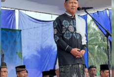Antusias Jamaah Luar Biasa, Wabup A Khafid Hadiri Pengajian Ranting NU Muara Delang Tabir Selatan