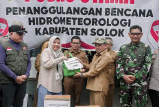 UNJA Salurkan Bantuan untuk Warga Terdampak Bencana di Solok