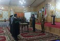 Bupati Hurmin Lantik Tiga Pejabat di Lingkup Pemkab Sarolangun dan 57 Kepsek, Berikut Nama-Namanya