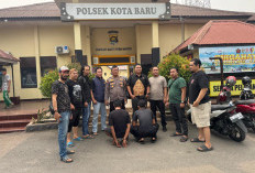 Polsek Kota Baru Ringkus Dua Pelaku Ilegal Tapping Pipa Pertamina 