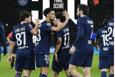 Tampil Ganas, PSG Bantai Rennes 5-0