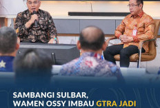 Sambangi Sulbar, Wamen Ossy Imbau GTRA Jadi Kunci Penyelesaian Konflik Pertanahan di Daerah