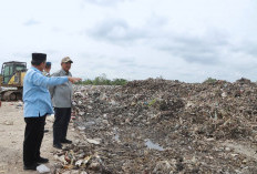 Bupati Anwar Sadat Tinjau TPA, Pengelolaan Sampah Tanjab Barat Makin Optimal