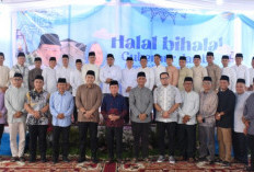 Bupati, Wabup dan Sekda Merangin Hadiri Halal Bihalal di Rumah Gubernur Jambi