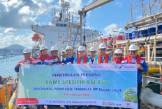 Elnusa Petrofin Mulai Salurkan Biosolar B50 Perdana dari Fuel Terminal IBT Pulau Laut