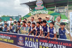 SSB Tunas Bangsa Raih Juara Tiga pada Turnamen Piala KONI Batang Hari 