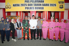 Wakil Bupati Bungo Ikut Patroli Skala Besar Malam Natal 2025, Pastikan Situasi Aman Dan Kondusif