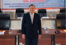 Riza Syahputera, Ka. Prodi Akuntansi FEB Universitas Tridinanti Raih Gelar Doktor Ilmu Ekonomi FEB-UNJA
