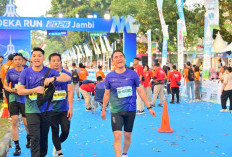 Presisi Merdeka Run 2026 di Jambi Sukses Digelar, Ribuan Peserta Ramaikan Event Nasional