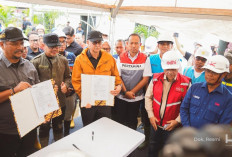 Danantara Indonesia Serahkan 600 Unit Huntara Kepada Pemkab Aceh Tamiang